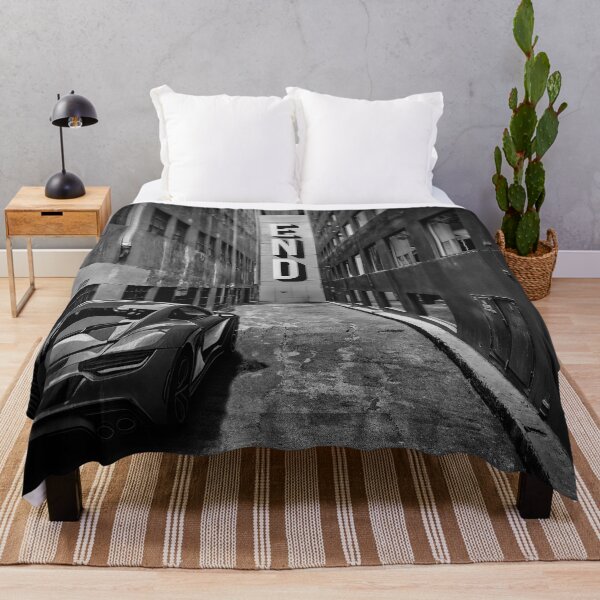Item preview, Laneway in Melbourne city in black and white. designed and sold by pcole123.