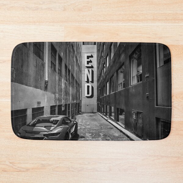 Item preview, Laneway in Melbourne city in black and white. designed and sold by pcole123.