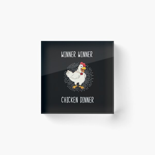 Item preview, Winner Winner Chicken Dinner  designed and sold by TeeTimeGuys.