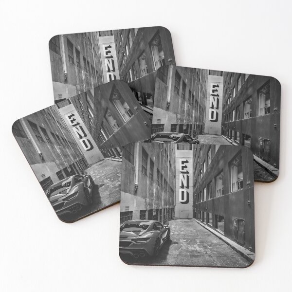 Item preview, Laneway in Melbourne city in black and white. designed and sold by pcole123.