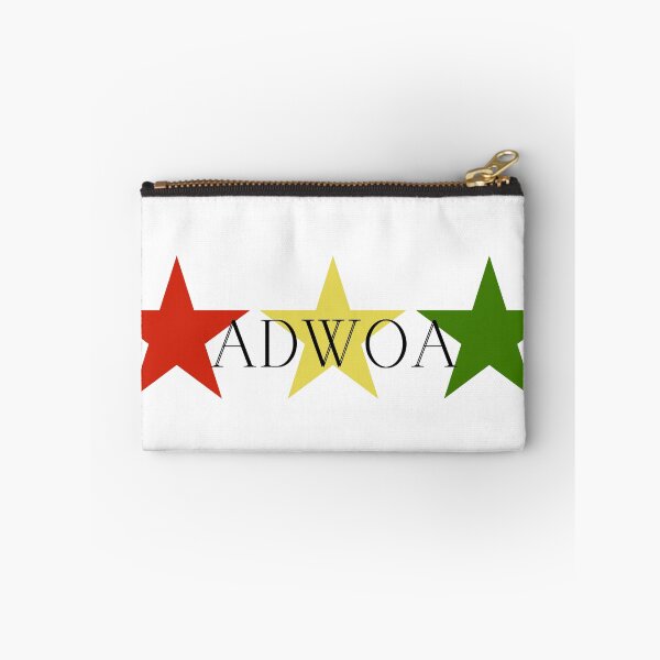 Item preview, Adwoa Ghana Akan Soul Name Red Yellow Green Stars designed and sold by camrynangela.