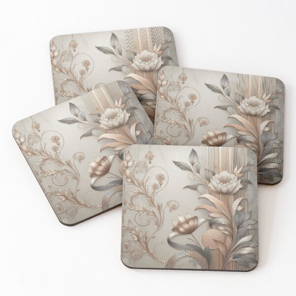 Item preview, Art Deco Revival: Elegant Botanicals and Geometric Luxury designed and sold by PyxolrStudio.