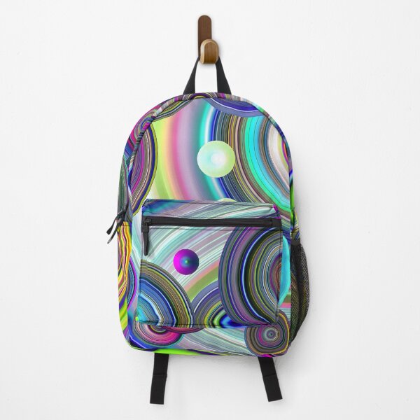 Item preview, Mesmerize 022724 Rainbow Fractal Disks designed and sold by Warren Paul Harris.