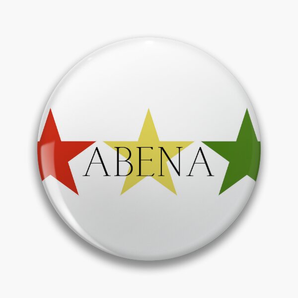 Item preview, Abena Ghana Akan Soul Name Red Yellow Green Stars designed and sold by camrynangela.