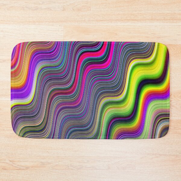 Item preview, Mesmerize 022524 Fractal Rainbow Waves designed and sold by Warren Paul Harris.