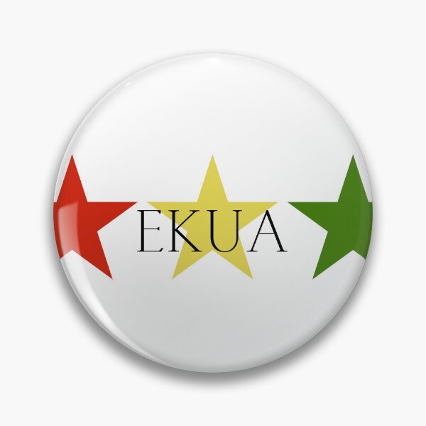 Item preview, Ekua Ghana Akan Soul Name Red Yellow Green Stars designed and sold by camrynangela.