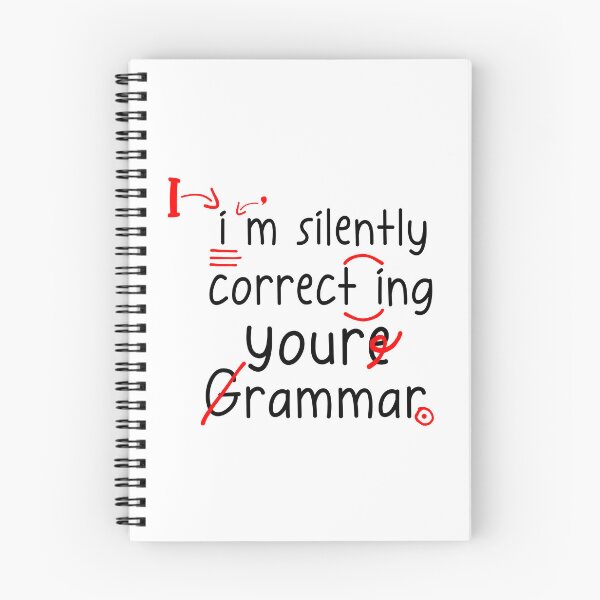 Item preview, I'm Silently Correcting Your Grammar designed and sold by MyHeartByHands.
