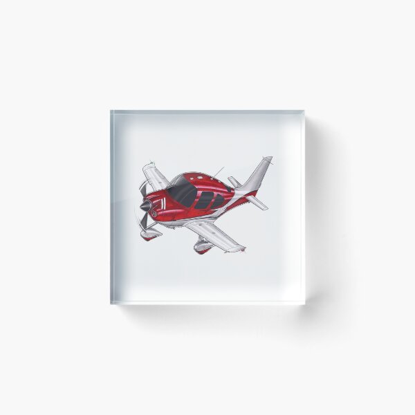 Item preview,  Drawing Cirrus SR22 Red designed and sold by DouglasAraujo7.