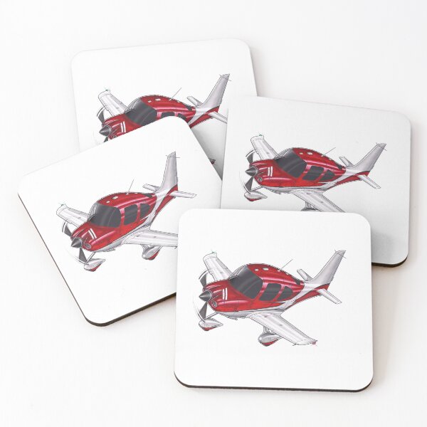 Item preview,  Drawing Cirrus SR22 Red designed and sold by DouglasAraujo7.