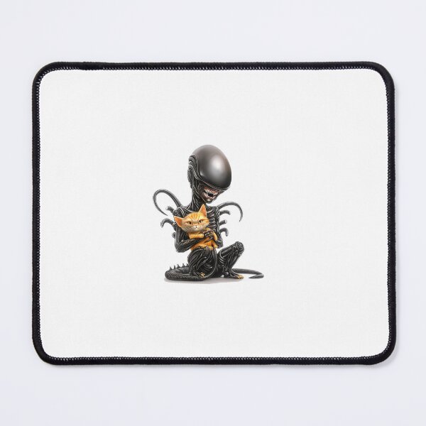 Item preview, Alien Xenomorph and Pet Cat designed and sold by UnZChannel.