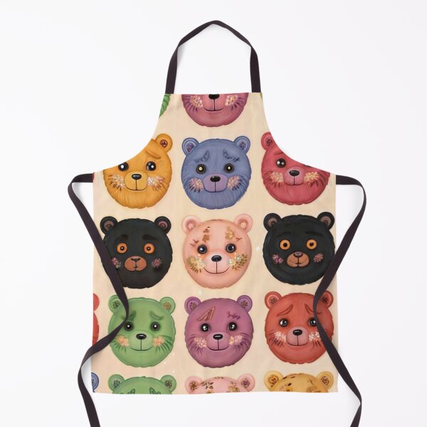 Item preview, seamless pattern with bear designed and sold by Iiibear888.