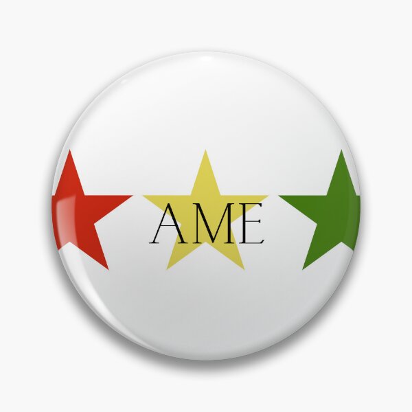 Item preview, Ame Ghana Akan Soul Name Red Yellow Green Stars designed and sold by camrynangela.
