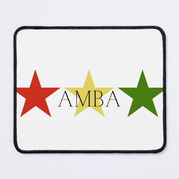 Item preview, Amba Ghana Akan Soul Name Red Yellow Green Stars designed and sold by camrynangela.
