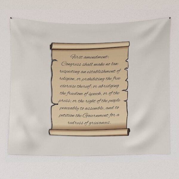 Item preview, First Amendment to the United States Constitution designed and sold by LibertyCapital.