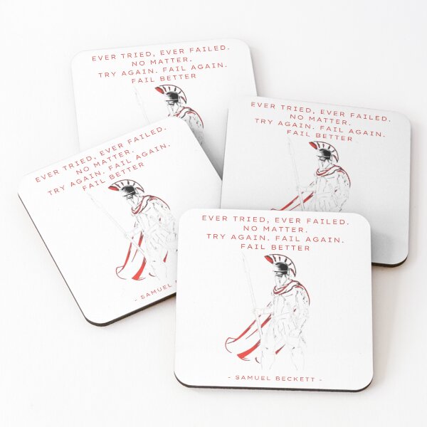 Item preview, Samuel Beckett about fail better designed and sold by ErinShae20.