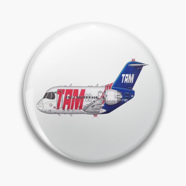 Item preview, Drawing Fokker 100 TAM  PT-MRA designed and sold by DouglasAraujo7.