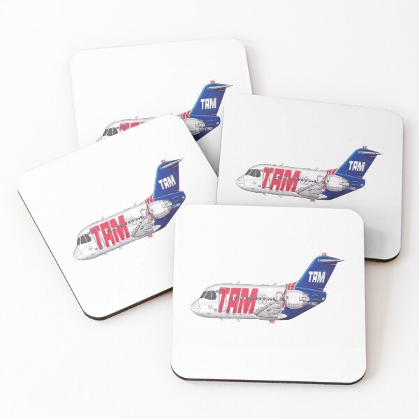Item preview, Drawing Fokker 100 TAM  PT-MRA designed and sold by DouglasAraujo7.