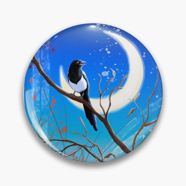 Item preview, Midnight Magpie designed and sold by JackieCorrado.