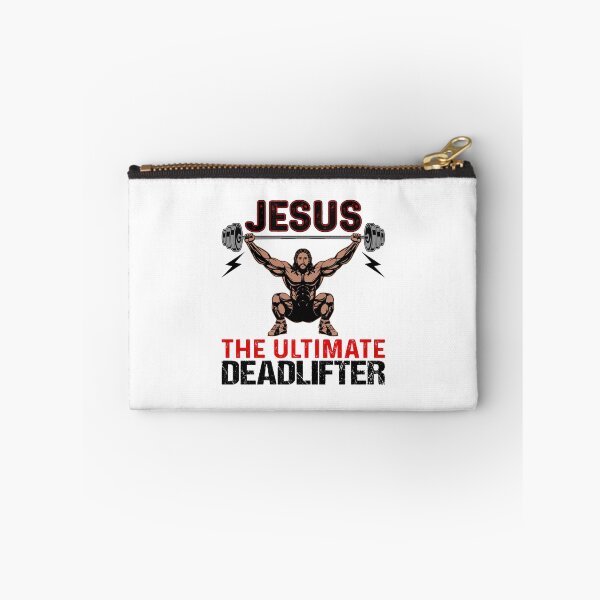 Item preview, Jesus The Ultimate Deadlifter designed and sold by MyHeartByHands.