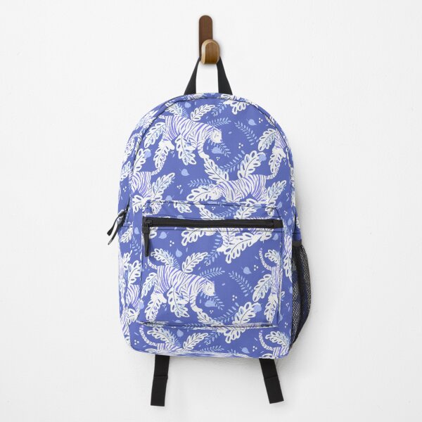 Item preview, White and blue tiger in the jungle designed and sold by Home Cyn Home.