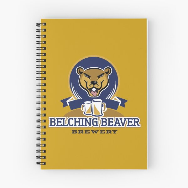 Item preview, Belching Beaver Brewery Logo 6 designed and sold by 108dragons.