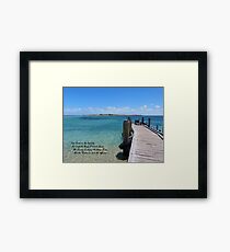 The Serenity Prayer Framed Print