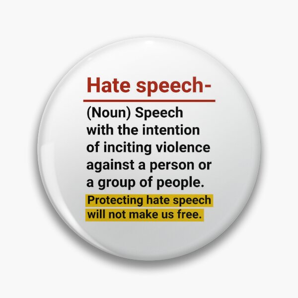 Item preview, The definition for hate speech  designed and sold by Rachel the Artist .