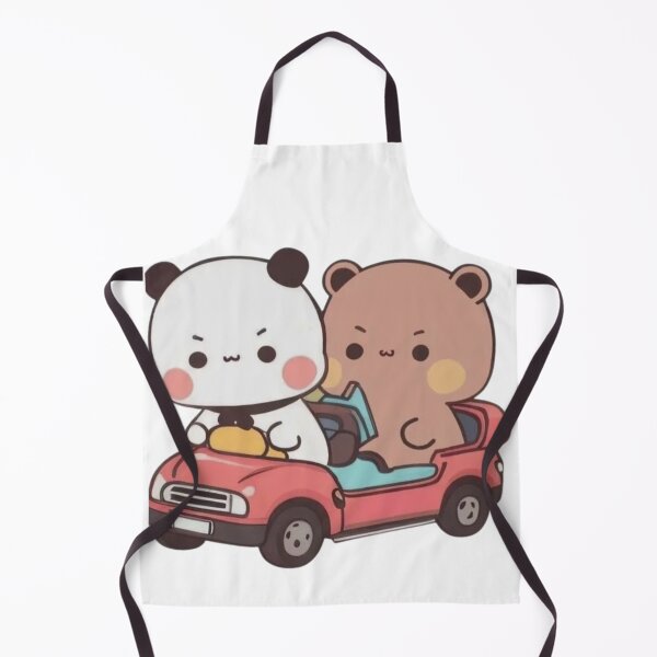 Item preview, Bubu And DuDu Riding A Car Panda Bear And Browne Love 2024 designed and sold by DaresToDream.