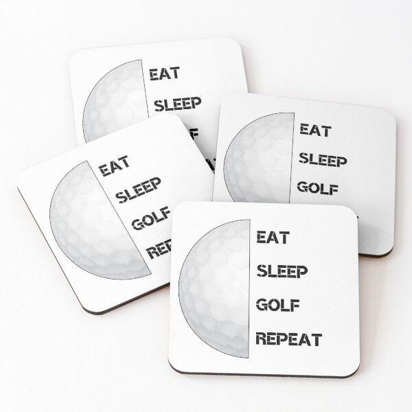 Item preview, Eat, Sleep, Golf Repeat designed and sold by GraphicWaveP.