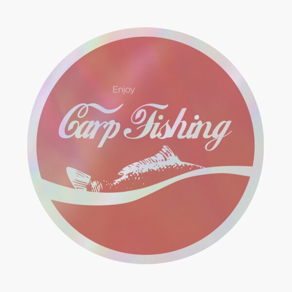 Item preview, Enjoy Carp Fishing - Round Logo designed and sold by FishDifferent.
