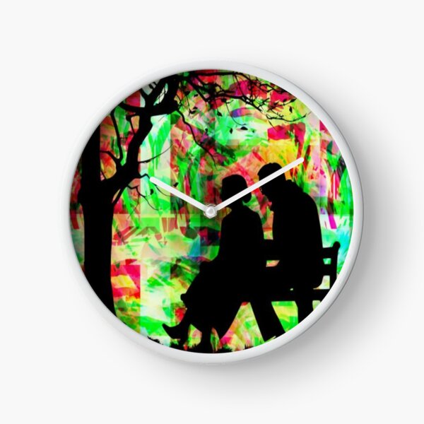 Item preview, Love in Color - A Silhouette Romance Against Vivid Chaos designed and sold by gleefulme.