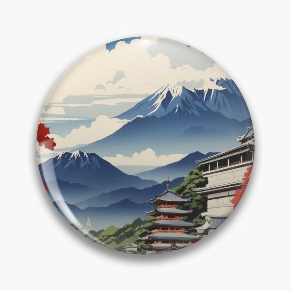 Item preview, Inuyama Japan Vintage Travel Tourism  designed and sold by TravelersGems.
