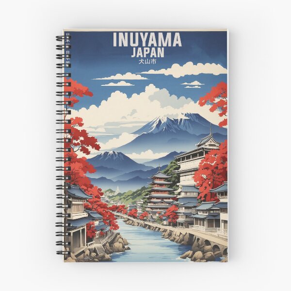 Item preview, Inuyama Japan Vintage Travel Tourism  designed and sold by TravelersGems.