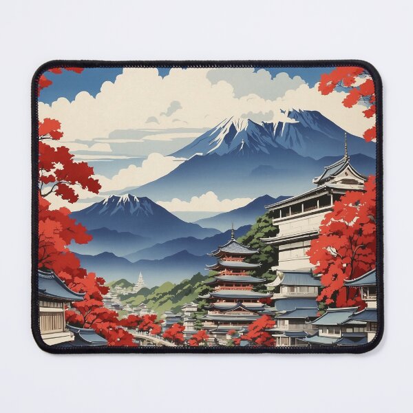 Item preview, Inuyama Japan Vintage Travel Tourism  designed and sold by TravelersGems.
