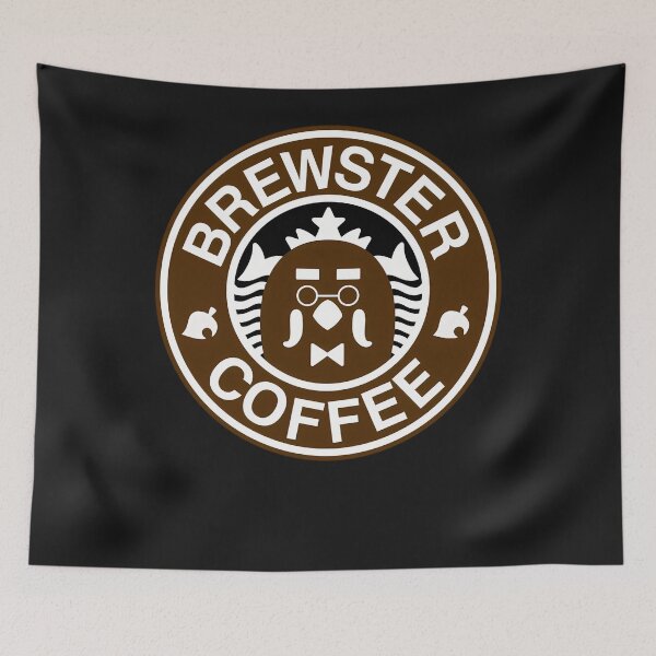 Item preview, Brewster Coffee Retro Logov designed and sold by JamMorey.