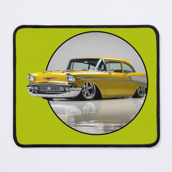 Item preview, Yellow 1957 Chevy Belair designed and sold by RWCarpenter.