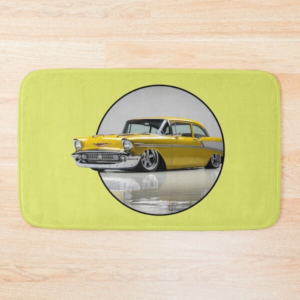 Item preview, Yellow 1957 Chevy Belair designed and sold by RWCarpenter.