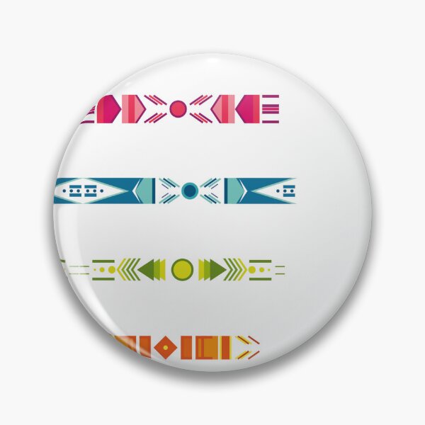 Item preview, Primitive Reverie: Tribal Elements Pattern designed and sold by hjian8219.