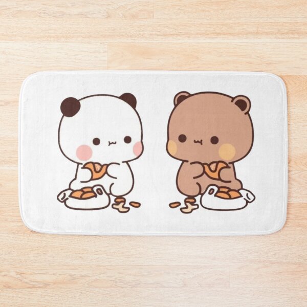 Item preview, Bubu And DuDu Eating Cookies Panda Bear And Browne Love 2024 designed and sold by DaresToDream.