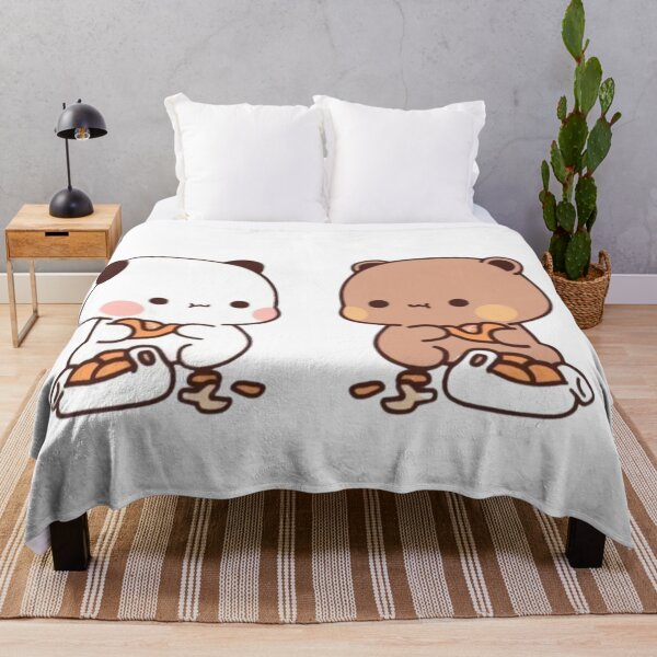 Item preview, Bubu And DuDu Eating Cookies Panda Bear And Browne Love 2024 designed and sold by DaresToDream.