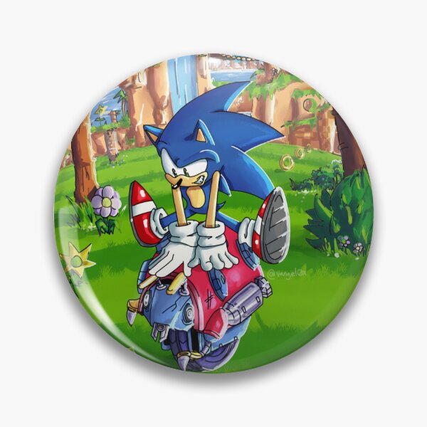 Item preview, speedin' through green hill designed and sold by Vangelox.