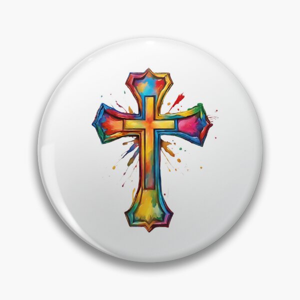 Item preview, Colorful Christian Cross: New Design by TryKid designed and sold by TRYKID.