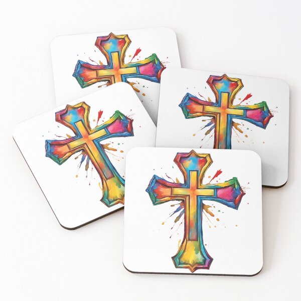 Item preview, Colorful Christian Cross: New Design by TryKid designed and sold by TRYKID.