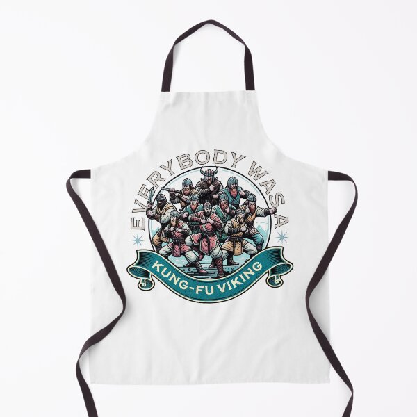 Item preview, Everybody Was A Kung-Fu Viking - Pun - Funny designed and sold by NEATDesignsShop.