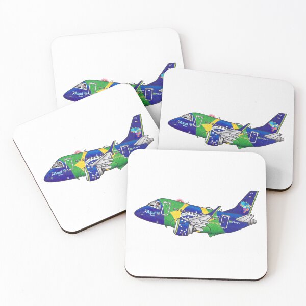 Item preview, Embraer 195AR PR-AYV  Azul (Brazilian Flag Livery) designed and sold by DouglasAraujo7.