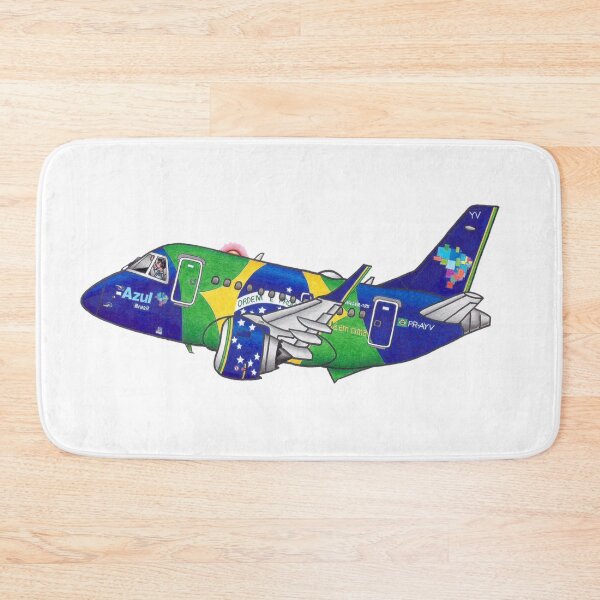 Item preview, Embraer 195AR PR-AYV  Azul (Brazilian Flag Livery) designed and sold by DouglasAraujo7.