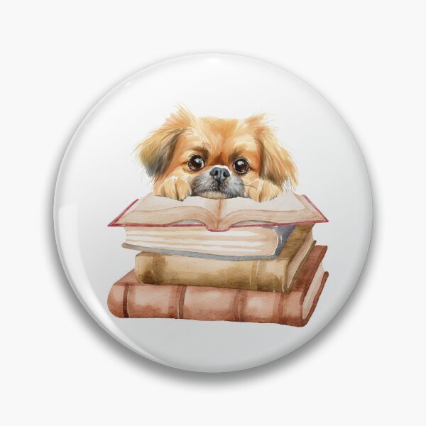 Item preview, Pekingese And Books designed and sold by TheAnimalZ00.