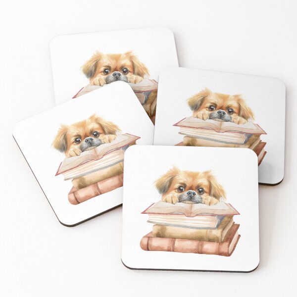 Item preview, Pekingese And Books designed and sold by TheAnimalZ00.