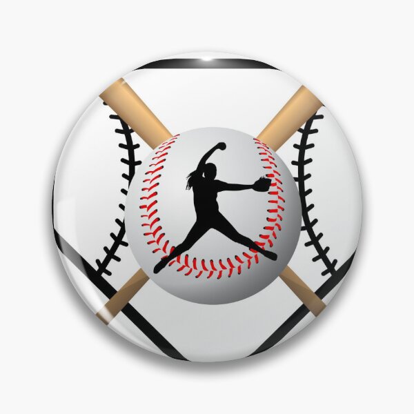 Item preview, Softball pitcher girl with pony designed and sold by DalysDesigns.