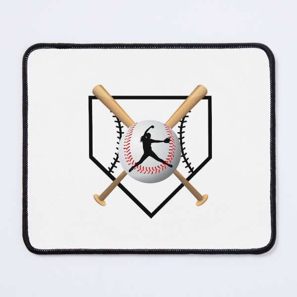 Item preview, Softball pitcher girl with pony designed and sold by DalysDesigns.